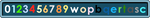 Chat message containing all the colrs and their respective color codes.