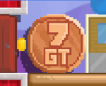 The animation of Coin: 7th Anniversary Block