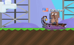 A player wearing the Ferryman of the Underworld