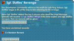 The Sgt. Stuffins' Revenge store UI