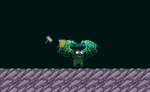 A player wearing the Spirit Wings