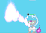 Zraei's Dragoscarf and the Playful Wind Sprite worn together