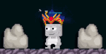 A player wearing the Infinity Crown