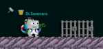 A player wearing sSpark's Paintin' Backpack