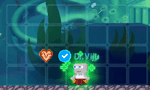 A player wearing the Aura of Zen