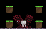 A player wearing the FrEAkR's Tormented Grasp