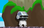 A player wearing a Grow Daft Helmet