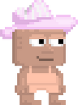A player wearing the Pink Fedora.