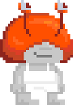 A player wearing the Crab Hood