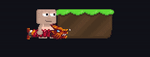 A player wearing the Draconic Soul Cannon.