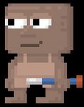A player wearing the Rock Chisel