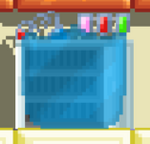 In order to create the item, water must be on the chemical combiner.