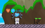 A player wearing the Royal Astral Crest