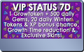 Shop button of the 7-Day VIP Token
