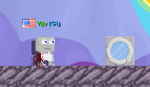 A player wearing the Demonic Arm