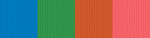 Four different textures of the Pueblock.