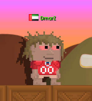 A player wearing the American Sports Ball Jersey.png