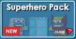 The Superhero Pack in the Store