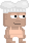 A player wearing the Chef Hat.