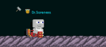 A player wearing the Royal Muscle Minigun