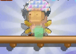A player dancing with Dancemaster's Crown