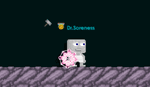 A player wearing the Lace Parasol