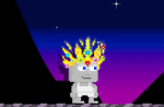 A player wearing the Celestial Halo
