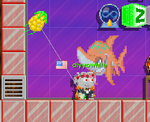 A player equipping Pineapple Kite
