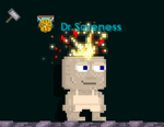 A player wearing the Fireworks Mohawk