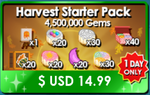 The Harvest Starter Pack during HarvestFest 2025.