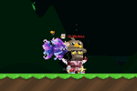 A player wearing the Xenoso's Nebulafin Leash