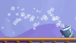 A placed Snow Machine in a world