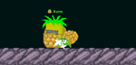 A player with a Pineapple Finger Ring equipped