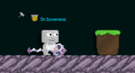 A player wearing the Stained Glass Scepter