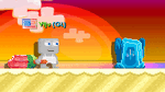A player wearing the Poppin' Popsicle Pickaxe
