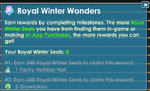 2019 Royal Winter Wonders Window