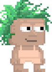A player wearing the Scarabslushie Hair