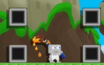 A player wearing the Buster Brush