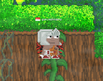 A player using a Sabertooth-Skin Toga