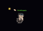 A player wearing the Logarithmic Wheel