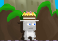 A player wearing Marzipan Top Hat