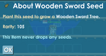 The Wooden sword seed
