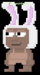 A player wearing the Bunny Ears
