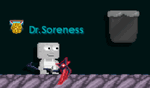 A player wearing the Scythe of the Underworld