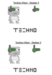 2 of the original player-made designs for the Techno Visor
