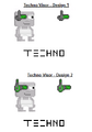 2 of the original player-made designs for the Techno Visor