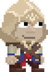 A player wearing the Connor set