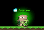 A player wearing Growing Guardian Set