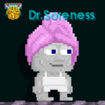 A player wearing the Towel Turban