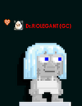 A player wearing the Angel Coat
